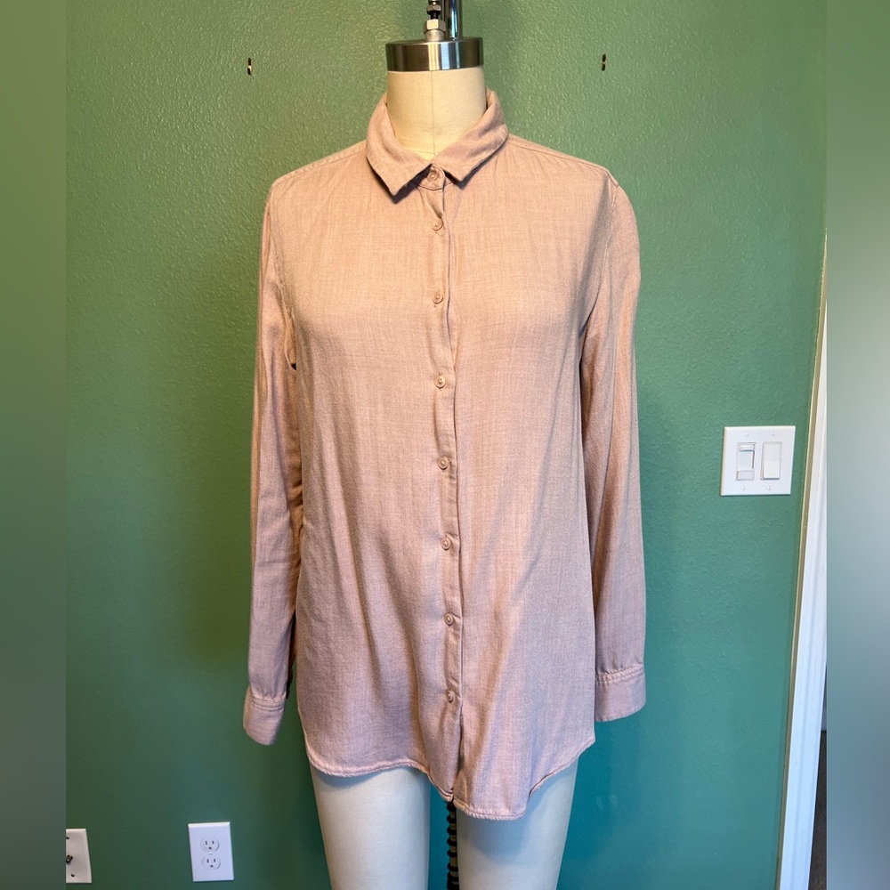 Uniqlo long sleeve blouse